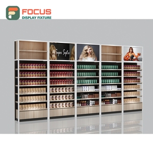 Modern Salon Wig Display Counter Glass Top Multi Drawer Shelf Store Display Counter Cabinet - Product Image 3