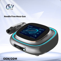 Appareil de mésothérapie sans aiguille portable, pistolet méso, injecteur nano, appareil hydratant pour la peau, pour salon, soins du visage à domicile