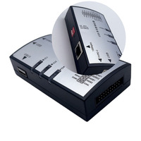 Servidor de Puerto COM Virtual, Conversor Ethernet, Compatible con Protocolos TCP y UDP, Telnet y SSH para Mantenimiento y Depuración Remota
