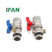 IFAN Collecteur en laiton de qualité supérieure pour systèmes de chauffage à purge automatique, Vanne de purge d'air en laiton
