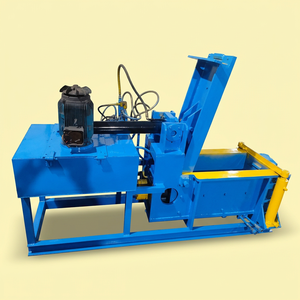 Prensa Empacadora de Chatarra Metálica Azul de 61 Toneladas con Motor de Alta Productividad en Acero al Carbono - Product Image 1