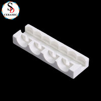 Brique de support en fil de céramique de mullite, résistante à la chaleur, pour four électrique industriel et traitement thermique