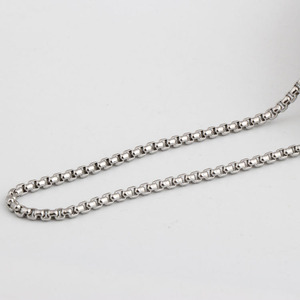 Stainless Steel Snake Chain 3mm 50cm 55cm 60cm Necklace Pendant <b>Matching</b> Chain Daily Wear Gift Jewelry - Product Image 3