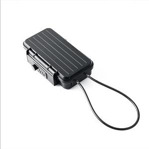 Cross Border Combination <b>Lock</b> Box G13 5 Black ABS Portable Steel Wire Reinforced Outdoor Travel <b>Lock</b> - Product Image 1