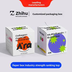 Caja de regalo personalizada para cosméticos con diseño de avión, caja de embalaje impresa con tapa de cielo y tierra, caja de regalo personalizada. - Product Image 5