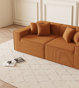 Ready to Ship Compressed L Sofa, European Warehouse, Fast Dispatch, Dropshipping, High-Density Foam Couch for Home Office - Product Image 2