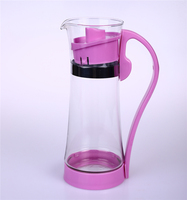New design jiaying sale modern clear glass kettle restaurant transparent teapot