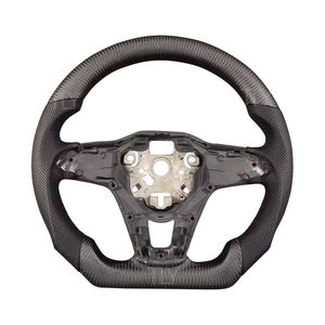 Volante Personalizzato in Vera Fibra di Carbonio per Volkswagen Vw <span class=keywords><strong>Golf</strong></span> <span class=keywords><strong>8</strong></span> GTI R Accessorio Auto di Alta Qualità - Product Image 4