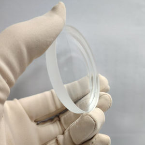 Lente Menisco Diametro 52mm in Vetro Ottico Spessore Bordo 6mm Lavorazione Fine Rivestimento Multistrato Convessa Concava per Ottica - Product Image 4