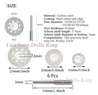 Lame de scie circulaire plaquée, disque de coupe diamanté dentaire, disque diamanté Dremel, 40 mm, 50, 60, 35, 30, 25, 22, 20, 16 mm