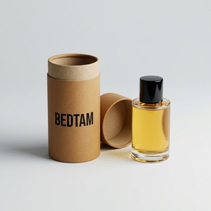 Luxury Rigid Round Paper Cylinder <b>Box</b> for Designer Perfume Fragrance <b>Bottle</b> Packaging Custom Brand Gift Tube Wholesale - Product Image 1