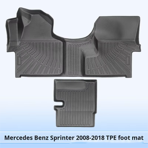 Alfombrillas de Lujo para Todo Clima <span class=keywords><strong>en</strong></span> TPE 3D para Mercedes-Benz <span class=keywords><strong>Sprinter</strong></span> 2008-2018, Compatibles con OLIVER - Product Image 2