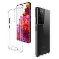 360 étui de protection transparent pour Samsung Galaxy S21 Ultra S21 Plus S22ultra S22plus TPU PC housse de téléphone