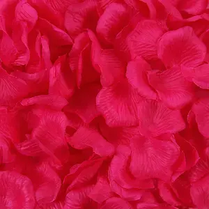 Wholesale Wedding Decoration Rose Petals Artificial Valentine's Day Decorations Flowers Non-woven Creative Props