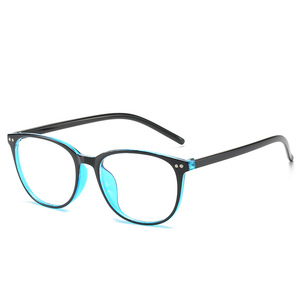 Lente transparente fina ovalada de estilo <span class=keywords><strong>General</strong></span> ultraligero para mujer y hombre, decoración de Ojos de PC, Marcos ópticos para <span class=keywords><strong>gafas</strong></span> de bloqueo de luz azul - Product Image 3