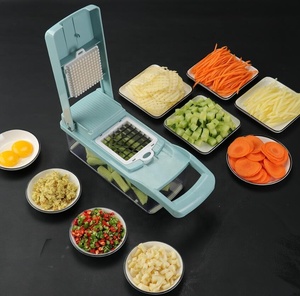 Hachoir manuel multifonctionnel pour cuisine, marque privée, avec passoire - Product Image 1