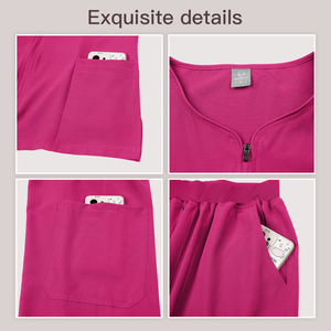 Women Spa Uniform Set Moisture Wicking Comfortable Workwear For Beauty Salon Massage Therapy - Product Image 2