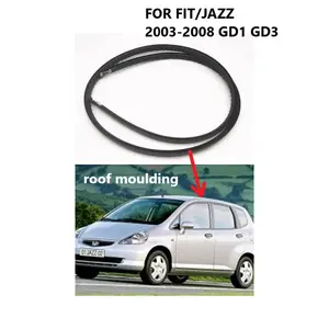 Auto Dak Rubber Auto Moulding Strip Afdichting Waterdichte Tape Voor Honda Jazz Saa 2003 2004 2005 2006 2007 2008 Gd1 Gd3