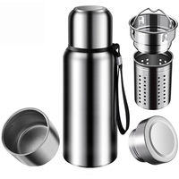 Bouteilles d'eau isothermes personnalisées en acier inoxydable, gobelets thermos, flasques sous vide – Ajoutez votre logo – Meilleures ventes 2022 – Articles de boisson