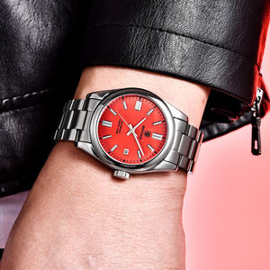 Montre-bracelet automatique de luxe pour homme Benyar 5185, étanche, mécanique, cadran classique 41 mm, réserve de marche, marque privée - Product Image 6