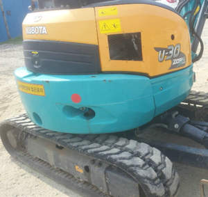 ใช้สำหรับรถขุดตีนตะขาบ U30 น้ำหนักใช้งาน 3 ตัน ระบบไฮดรอลิกเต็มรูปแบบ ความจุบุ้งกี๋ 0.3 ลิตร เครื่องยนต์โคห์เลอร์ รุ่นปี 2023 - Product Image 4