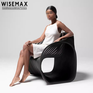 WISEMAX Meubles de luxe Design Showroom Meubles d'affichage Meubles de designer Canapés simples Chaise d'art en bois Italie pour la maison Hôtel - Product Image 6