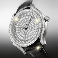 Montre de luxe automatique avec bracelet en acier inoxydable, mouvement 8215, style Hip Hop Bling, cadran lumineux, affichage analogique, pour usage quotidien et plongée