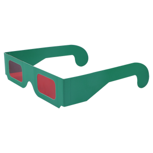 Gafas de papel plegables 3d para niños, lentes de impresión completa personalizadas para conciertos, <span class=keywords><strong>cine</strong></span> de película, color <span class=keywords><strong>rojo</strong></span> y azul, para regalo, promoción - Product Image 5