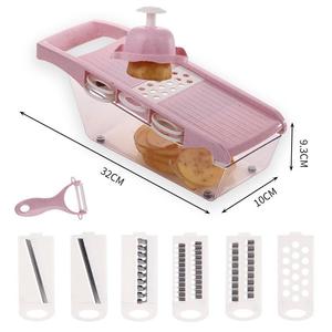 Multifunction Raw <b>Vegetable</b> Cheese <b>Fruit</b> Prosciutto Ham Potato Tomato Apple Stainless Steel Slicer Machine for Kitchen - Product Image 6