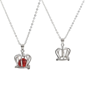 S925 Sterling <strong>Silver</strong> Wish Bulk Pearl Oysters <strong>Charm</strong> Cage Pendant Wholesale - Product Image 4