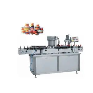 China 2023 lata de lata enchimento e costurador máquina de enchimento de líquidos embalagem para venda quente