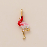 Nouveau Charm en Laiton Personnalisable DIY, Mignon Animal 3D (Chien, Canard, Licorne, Poisson, Serpent), Pendentif 14K, Créez Votre Propre Design, Cadeau pour la Fabrication de Bijoux