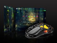 Ratón Inalámbrico para Juegos GravaStar Mercury M2 Tri-Mode RGB con Diseño Hueco, 26000DPI, Ligero, PAW3395, Botones Programables