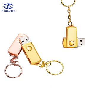 2025 New Rotating kim loại USB Memory Stick Pendrive 8GB 16GB 32GB 128GB & 256GB năng lực USB 2.0 giao diện ổ đĩa flash - Product Image 3