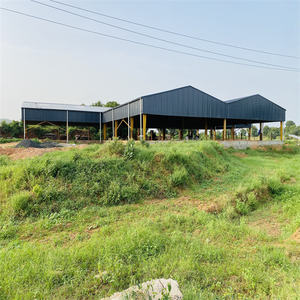 โรงเรือนเลี้ยงวัวโครงสร้างเหล็กสำเร็จรูปดีไซน์ทันสมัยสำหรับปศุสัตว์วัว - Product Image 2