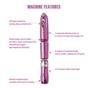 Dernière version sans fil Permanent Tattoo Pen Machine Maquillage Lipliner Surligneur Sourcils Tattoo Pen Machine