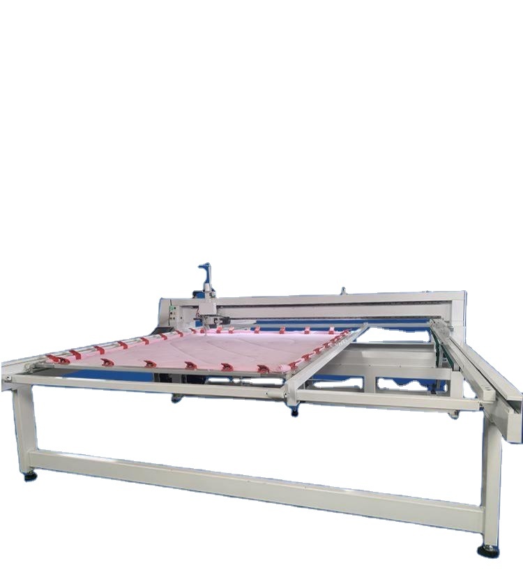gongdor ultrasonic whole software single needle little headscissors semi auto quilt machine for leather fabric