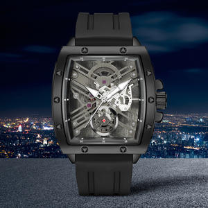 2025 nuevo reloj de cuarzo para hombre reloj de pulsera impermeable deportivo luminoso Esqueletizado - Product Image 5