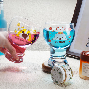 Boccale di Birra in Vetro Creativo con Logo Stampato, Design Moderno per Uso Domestico, per Succhi di Frutta e Birra - Product Image 2
