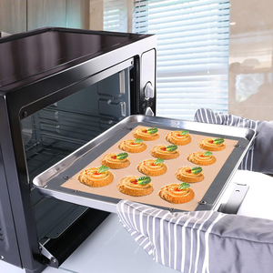 Tappetino <span class=keywords><strong>da</strong></span> <span class=keywords><strong>Forno</strong></span> <span class=keywords><strong>in</strong></span> <span class=keywords><strong>Silicone</strong></span> di Alta Qualità con Bottoni, Antisgocciolamento per <span class=keywords><strong>Forno</strong></span> - Product Image 6