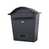 Boîte aux lettres personnalisée en acier inoxydable avec poste Boîte aux lettres en métal légère facile à installer pour la fabrication résidentielle de tôle