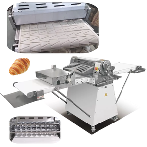 Laminadora y Cortadora <span class=keywords><strong>de</strong></span> <span class=keywords><strong>Masa</strong></span> Reversible para Croissant y Hojaldre, Máquina Automática para Estirar y Cortar <span class=keywords><strong>Masa</strong></span> <span class=keywords><strong>de</strong></span> Donuts - Product Image 3