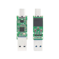 Precio de fábrica Chips de memoria USB Otg Tipo C 3,0 2,0 Chips PCBA de alta velocidad 8GB 32GB 64GB 128GB 256GB Unidad flash USB desnuda