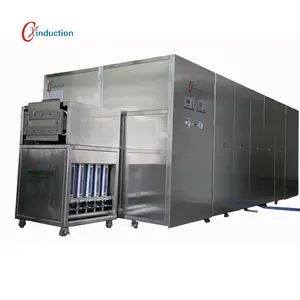 Oven oksidasi terus-menerus suhu rendah dan tanur karbonisasi suhu tinggi untuk serat karbon berbasis PAN