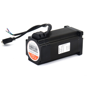WaveTopSign YAKO Nema34 12N.<span class=keywords><strong>m</strong></span> 6A Kit Motore Stepper a Circuito Chiuso con Driver, Diametro Albero 14mm, 2 Fasi con Cavo 3M YK286EC156A1+ESD2608H - Product Image 2