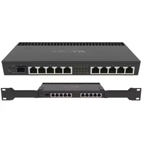 Mikrotik Router RB4011iGS+RM Amazingly Powerful Routers With 10 Gigabit Ports