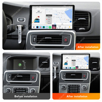 MEKEDE M6 Pro 3D ips 1280*720 qled 2000*1200 voiture-play auto écran tactile portable sans fil pour volvo s60 v60 2011-2013