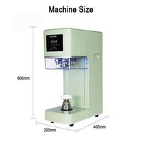 Nouvelle Tendance 2026 : Machine de Scellage Intelligente Non Rotative pour Emballage de Gâteaux, Boîtes et Bouteilles (Mocha), avec Certification CE