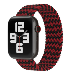 Pulseira de substituição elástica trançada, solo <span class=keywords><strong>loop</strong></span> para apple watch 40mm 44mm - Product Image 3