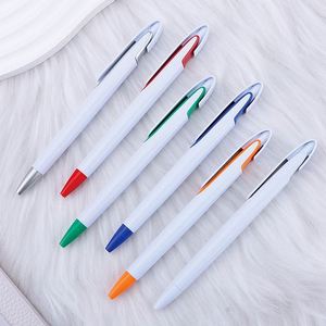 Promotional Custom Branded Plastic Uv Print Pens Full Color Logo <b>Sublimation</b> Blank White Stylo Ballpoint Pen - Product Image 6
